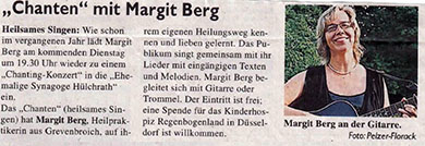 Zeitungsbericht NGZ Zeitungsbericht NGZ